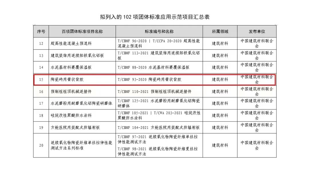 陶瓷砖用膏状背胶